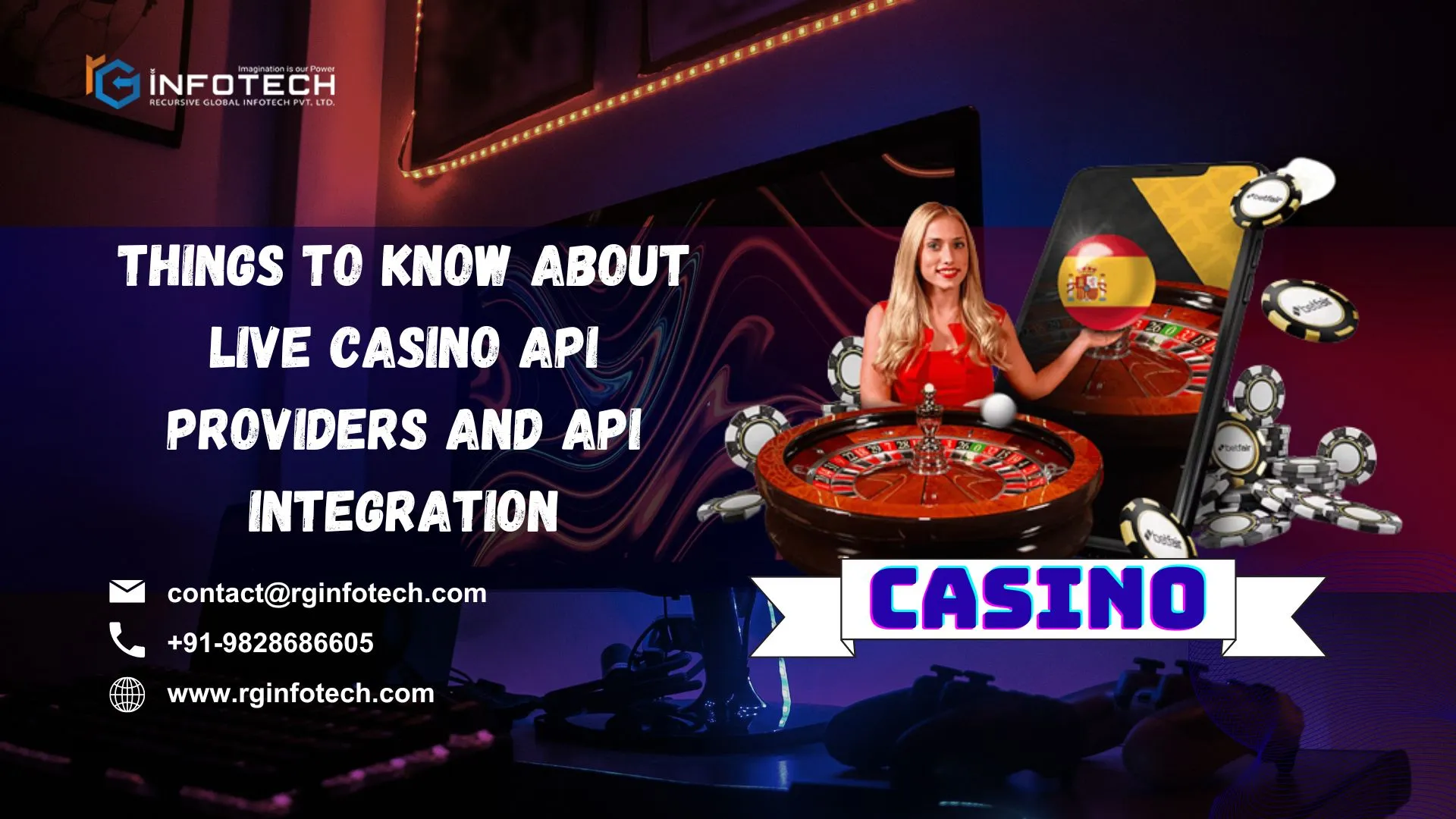 Live Casino API Integration services provider