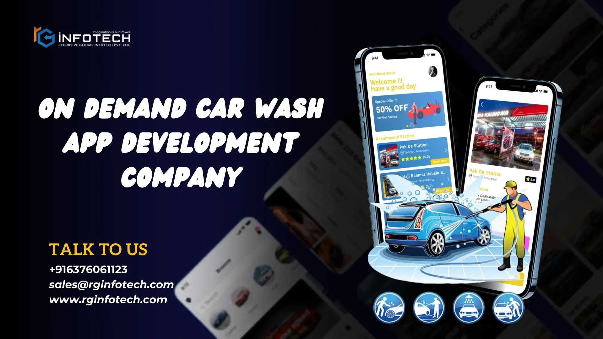 On Demand Car Wash App Development Company